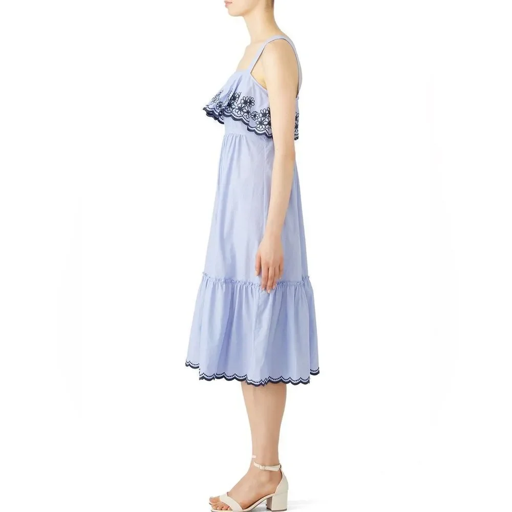 Kate spade embroidered daisy patio dress Small